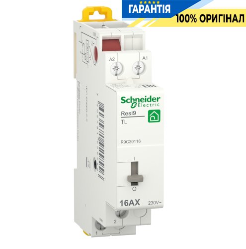 Импульсное реле Schneider Electric RESI9 16A 1НО 230В AC DIN R9C30116