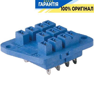 Гніздо реле Finder серії 62, артикул 92431SMA – надійне з’єднання для електромонтажу