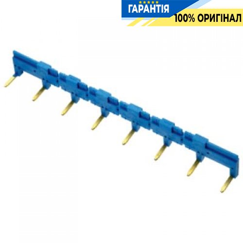 З’єднувач шинний 8 полюсів для гнізд 95.63/65/75 Finder 09508F, надійне з’єднання електричних шин
