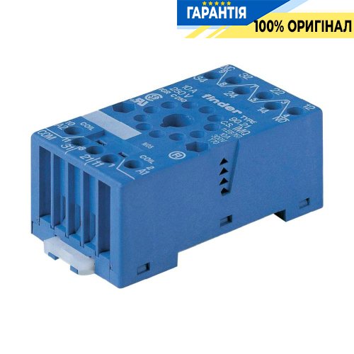 Розетка з фіксатором для монтажної рейки 60.13 Finder 9021SMA
