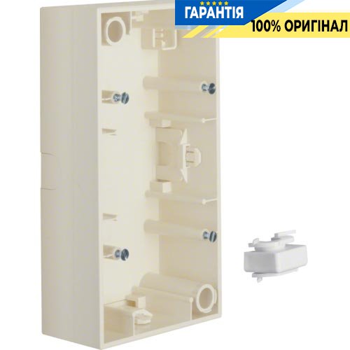 Коробка для зовнішнього монтажу 2-а, біла Berker S.1 10428982