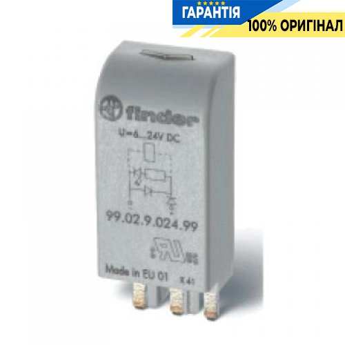 Модуль светодиодный с диодом 6-24VDC Finder 9902902499
