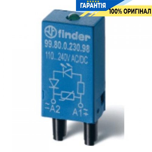 Діодний модуль +А1 6–220В DC Finder 9980300000