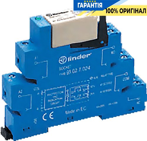Модуль інтерфейсний 2ПК 240V AC/DC 8A Finder 385202400060 для підключення та керування електричними ланцюгами