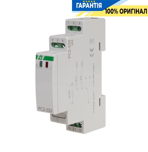 Програмоване реле часу PCS-533UNI F&F DIN 1ПК 16А 9-265В ACDC багатофункціональне з NFC