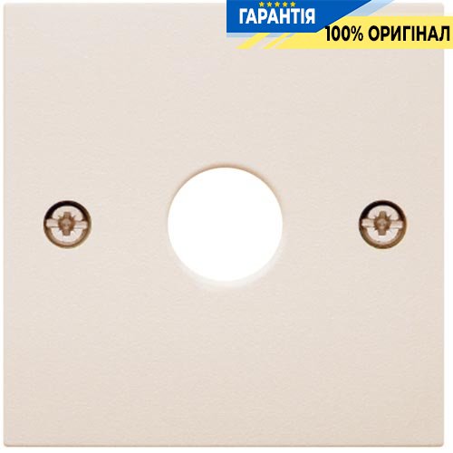 Накладка для антенної розетки 1 отв., Біла S.1 Berker 14998982