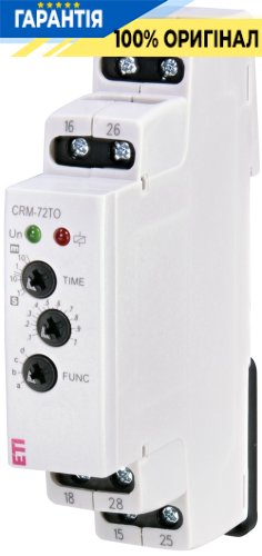 Багатофункційне реле часу ETI CRM-72TO UNI 12-240V AC/DC 1x8A/AC1 2470096