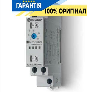 Реле времени монофункциональное с задержкой выключения 16А 1ПК 24-240VAC/DC Finder 804102400000