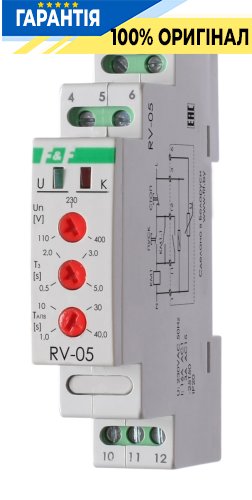 Повторне включення пускачів і контакторів RV-05 F&F, 80-420VAC, 16 А, артикул RV-05