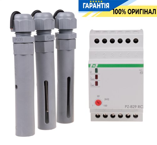 Реле уровня жидкости F&F PZ-829RC-WD двухуровневое для дождевой воды