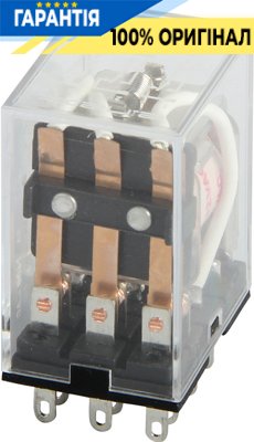 Реле промежуточное E.NEXT e.control.p533 5А, 3 группы контактов, 24В DC, код i.my3.24dc