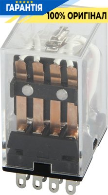 Реле промежуточное E.NEXT e.control.p344 3А, 4 группы контактов, 24В AC, код i.my4.24ac