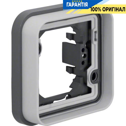 Рамка 1Х для в/у, серый, W.1 Berker 13283505