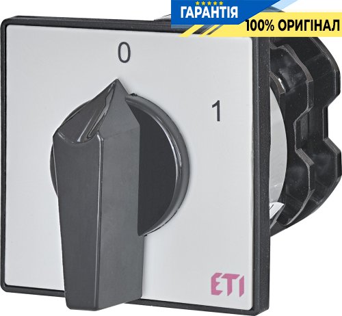 Выключатель 3-полюсный "0-1" 100А IP40 ETI 4773023 CS 80 10 U серо-черный