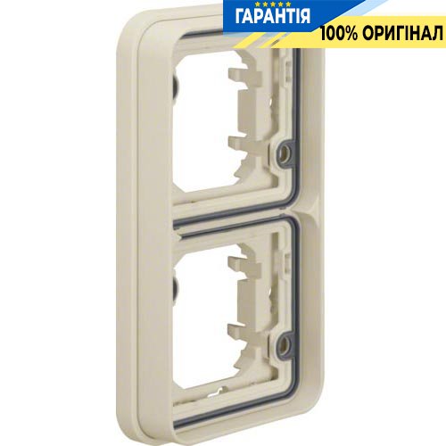Рамка 2Х для в/у, вертикальная, полярно белый, W.1 Berker 13293512
