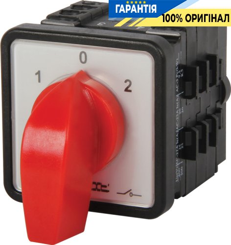 Пакетный переключатель E.NEXT LK25/3.323-ZP/45 щитовой 3P 1-0-2 25А 8431-200
