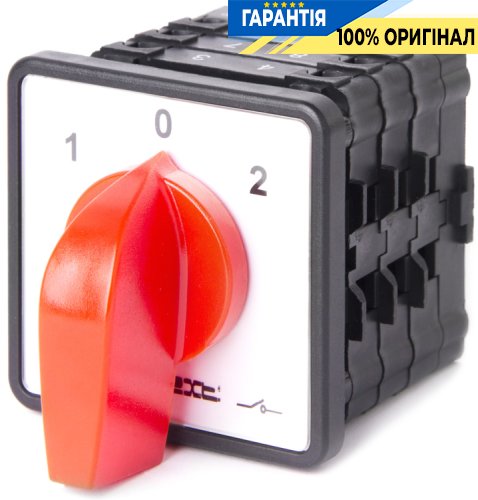 Пакетный переключатель E.NEXT LK40/3.323-ZP/45 щитовой 3P 1-0-2 40А 8631-200