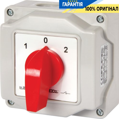Пакетный переключатель E.NEXT LK16/3.323-ОВ/45, 3 полюса, 1-0-2, 16А, IP44, артикул 8334-200