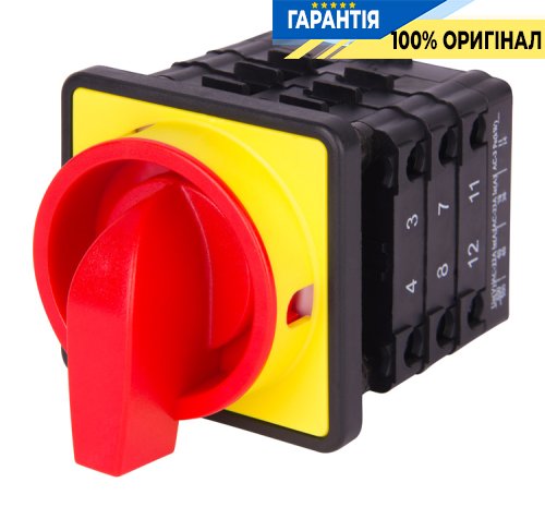 Пакетный переключатель E.NEXT LK40/3.323-ZК/45 щитовой с передней панелью, 3p, 1-0-2, 40А 8635-200