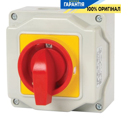 Пакетний перемикач E.NEXT LK16/3.323-ОК/45, 3 полюси, 1-0-2, 16А, IP44, корпус під пломбування, артикул 8338-200