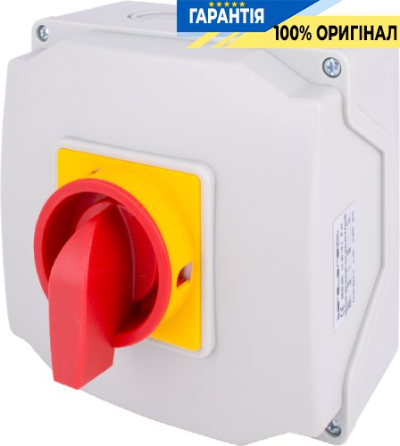 Пакетный переключатель E.NEXT LK63/3.323-ОК/45, 3 полюса, 1-0-2, 63А, IP44, под пломбировку, 8838-200