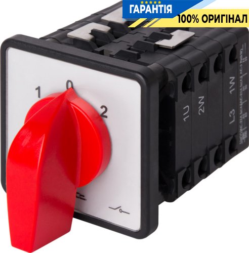 Пакетний перемикач E.NEXT LK63/3.323-SP/45, щитовий, на DIN-рейку, 3 полюси, 1-0-2, 63А, артикул 8837-200