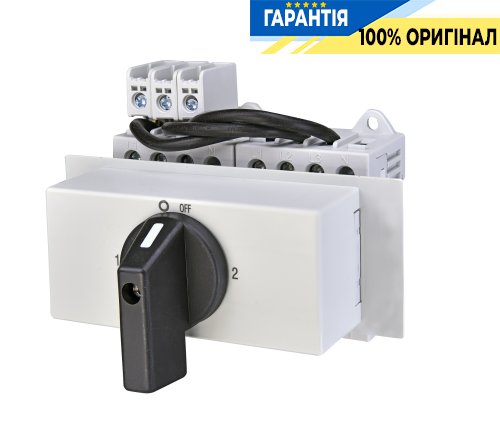 Перемикач навантаження 1-0-2 LAS COP 20A 3P ETI 4664200 для керування електричними ланцюгами