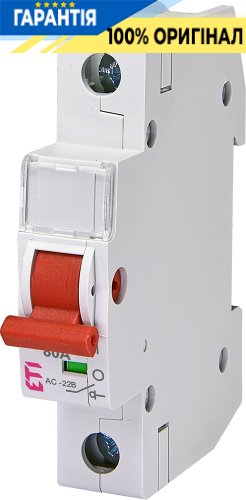 Выключатель нагрузки ETI SV 180 1p 80A 2423115, однополюсный, 80 ампер