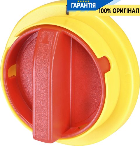 Рукоятка аварійна для LAS 16-125 на дверцятах шафи жовто-червона ETI 4665002