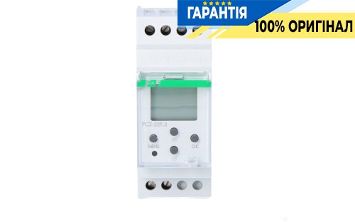 Таймер программируемый F&F PCZ-529.3 DIN 24-264В AC/DC 1ПК 16А годовой с NFC