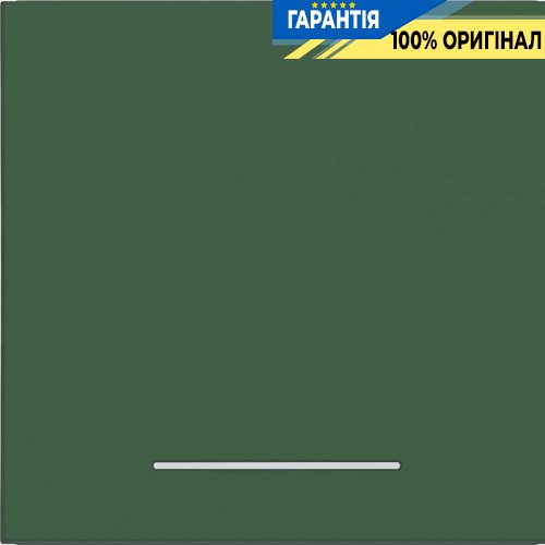 Клавиша 1-я с прозрачной линзой A.x/C.x, лесной матовый, Hager WAW1031C10