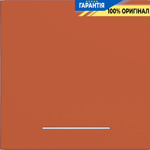 Клавиша 1-я с прозрачной линзой A.x/C.x, Hager WAW1031C13, canyon матовый