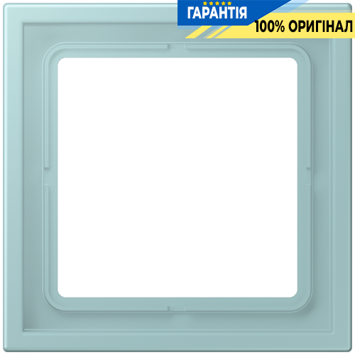 Рамка 1-местна LS ZERO JUNG LCZ981BF214 колір céruléen clair