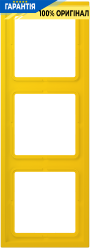 Рамка 3-постова LS ZERO JUNG LCZ983BF263 le jaune vif (4320W)