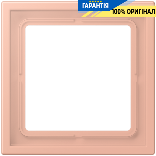 Рамка 1-местна LS ZERO JUNG LCZ981BF231 rose clair (32102)