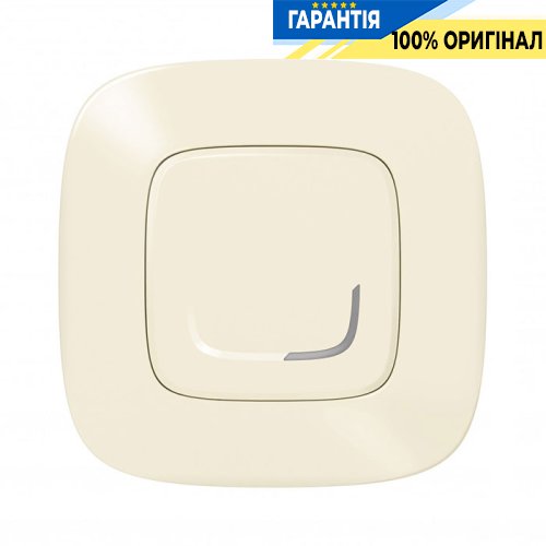 Умный проводной выключатель освещения с опцией светорегулирования Legrand Valena Allure with Netatmo 752684, слоновая кость
