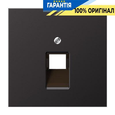 Панель розетки TF/PC 1-я Jung AL 2969-1 UA D Dark