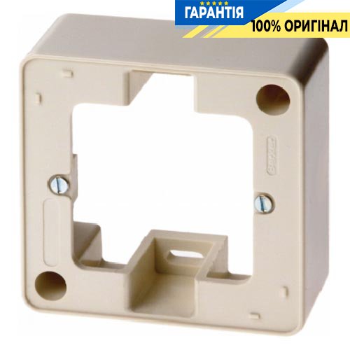 Рамка для зовнішнього монтажу 1-а біла, Berker ARSYS 10290002