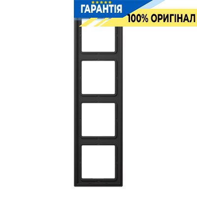 Рамка 4-а Jung AL2984D Dark