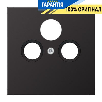 Панель розетки TV + R (SAT) Jung AL2990SATD Dark