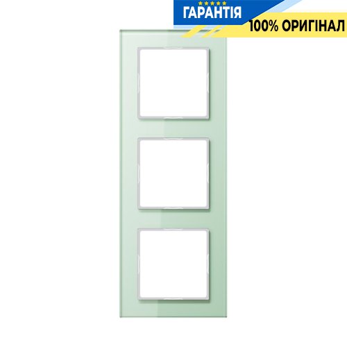 Рамка 3-а Jung AC583GLWMT матовий