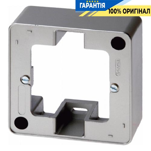 Рамка для зовнішнього монтажу 1-а сталевий лак, Berker ARSYS 10299004
