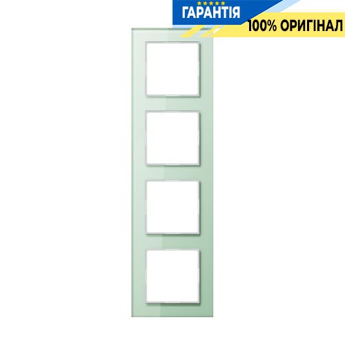 Рамка 4-я Jung AC584GLWMT матовый