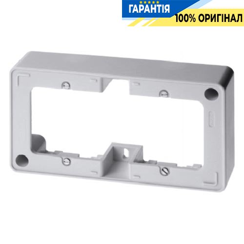 Рамка для зовнішнього монтажу 2-а, полярно-біла Berker ARSYS 10300069
