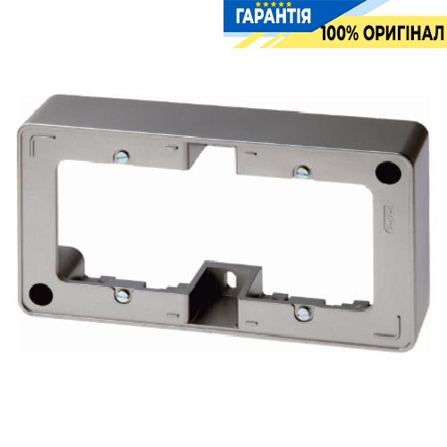 Рамка для зовнішнього монтажу 2-а сталевий лак, Berker ARSYS 10309004