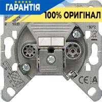 Механизм розетки телевизионной TV+R проходной Jung FS12