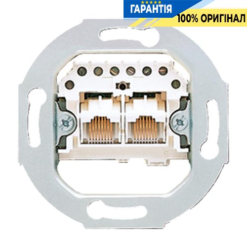 Механізм розетки телефонної TF-2 паралельні виходи Jung UAE2x8UPO