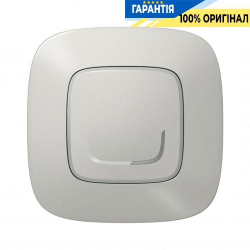 Умный проводной выключатель освещения с опцией светорегулирования Legrand Valena Allure with Netatmo 752784, алюминий