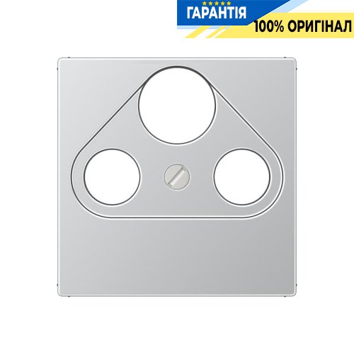 Панель розетки TV+R+SAT Jung A561PLSATAL алюміній