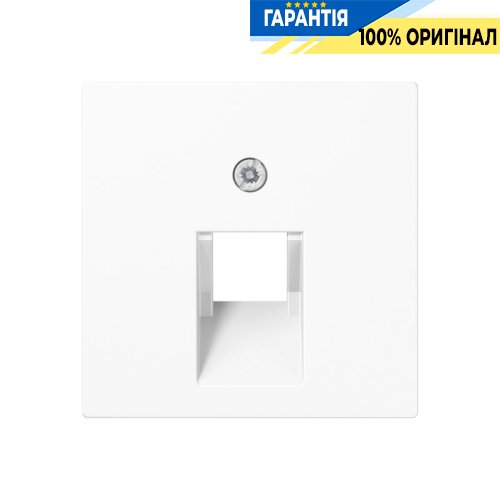 Лицьова панель TF/PC 1-а Jung A569-1PLUAWW білий